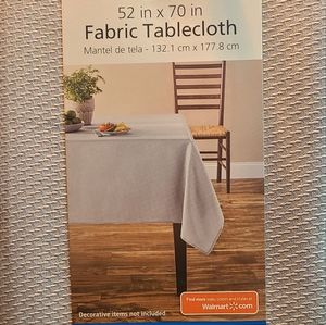 Fabric Tablecloth